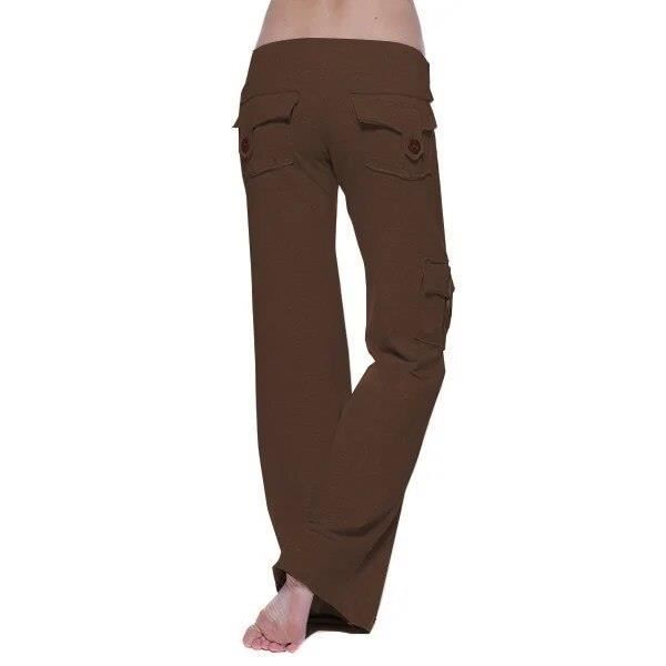 Pantalon Droit Femme PrAna Halle II - Nylon Stretch Pour Outdoor Et Ville