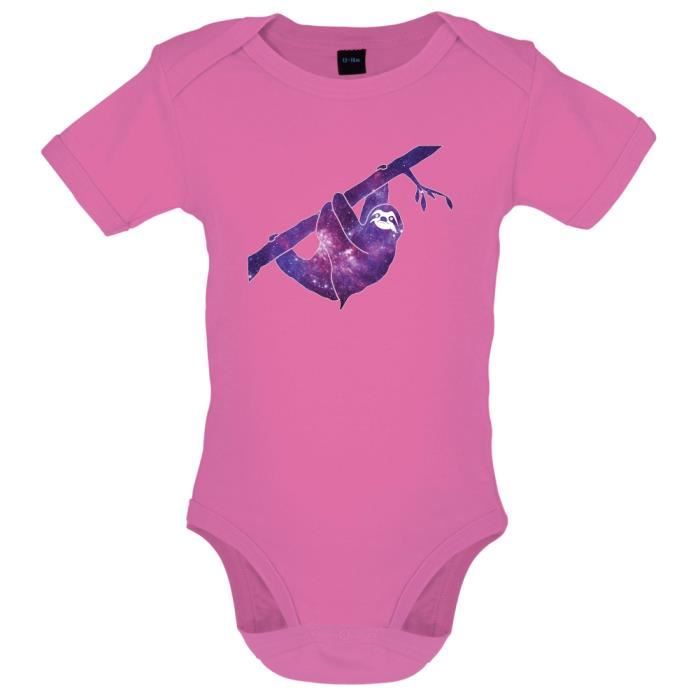 Animal Dans L Espace Paresseux Bebe Body Rose 0 A 3 Mois Rose Cdiscount Pret A Porter