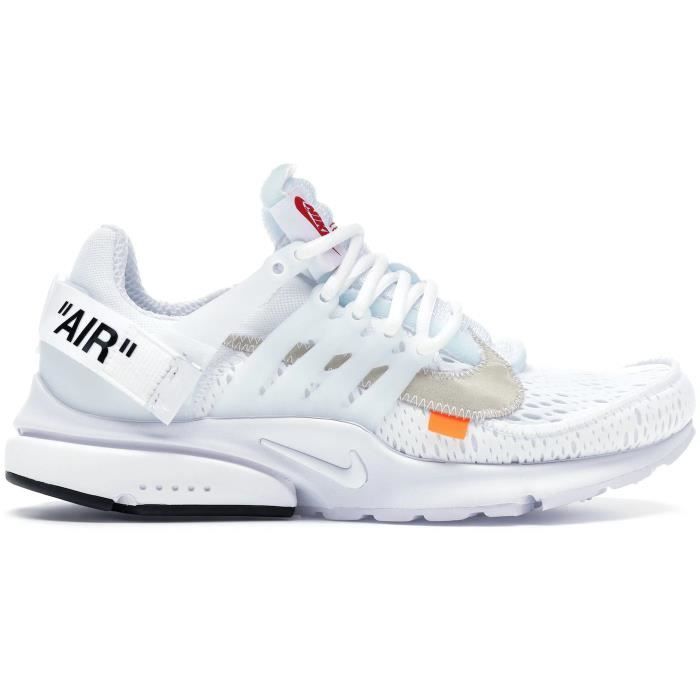 Nike Sneakers - Nike - Air Presto - Blanc - Mixte - Zip
