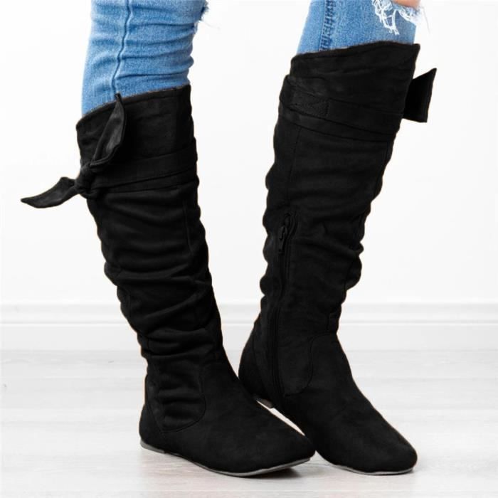 Longues bottes noires online