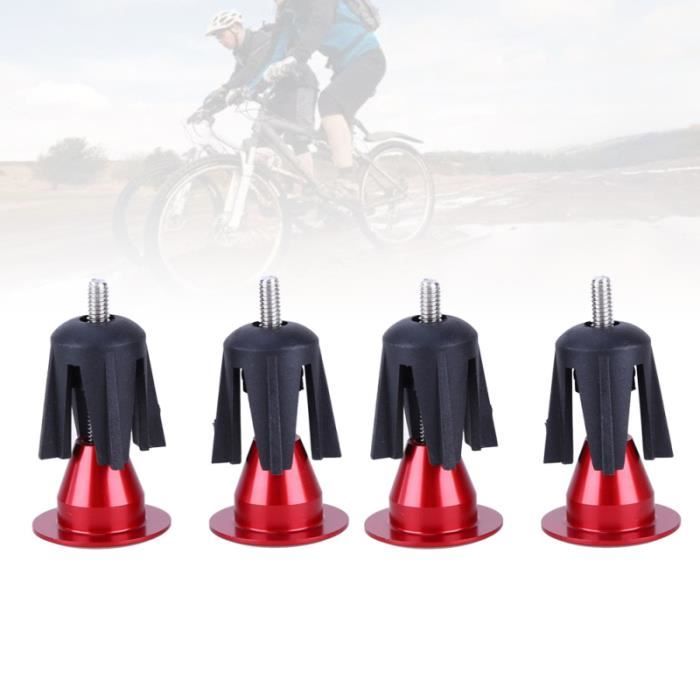 2 Paires De Chevilles VTT En Alliage Aluminium - Cascade Arrière - Modèle ZE-012