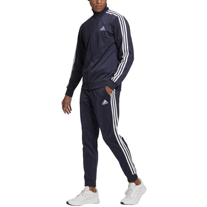 Adidas Survêtement pour Homme Primegreen Essentials 3-Stripes Bleu Bleu -  Cdiscount Prêt-à-Porter