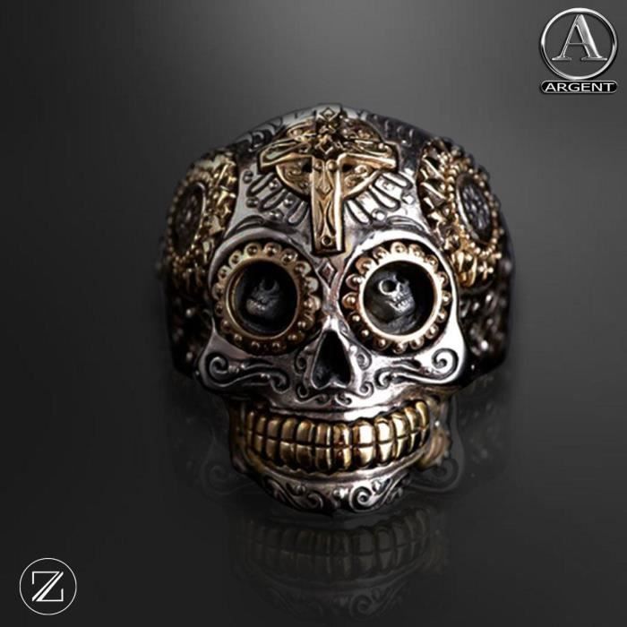 Bague mexicaine homme best sale