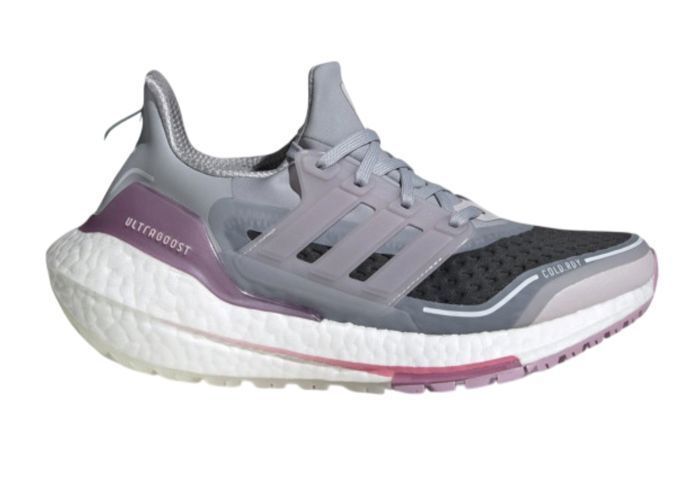 Chaussures de running femme adidas Ultraboost 21 COLD.RDY - argent/rose clair/rose - 37 1/3