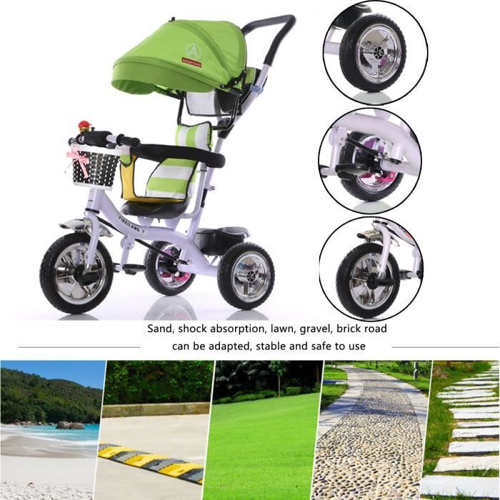 poussette 3 en 1 4 roues