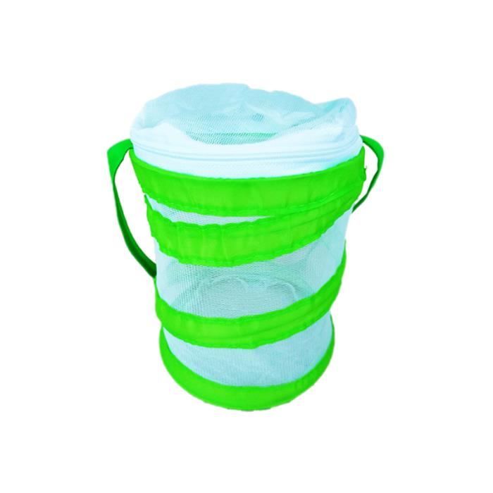Cage à Papillons Repliables – Lot De 4 – Terrarium Filet Transparent 15x15x20 Cm – Observation Insectes – Cadeau Éducatif