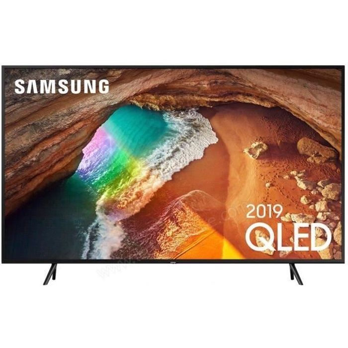 Samsung Qe65q60r Tv Qled 4k Uhd 65 163cm Smart Tv 4 X Hdmi 2 X Usb Classe Energetique A Cdiscount Tv Son Photo