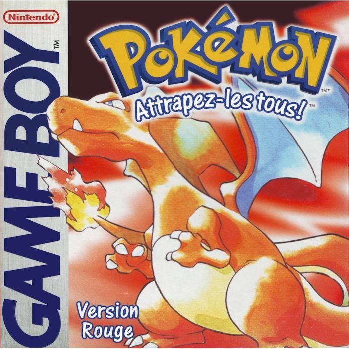 Pokemon Rouge / Jeu Gameboy - Cdiscount Jeux vidéo
