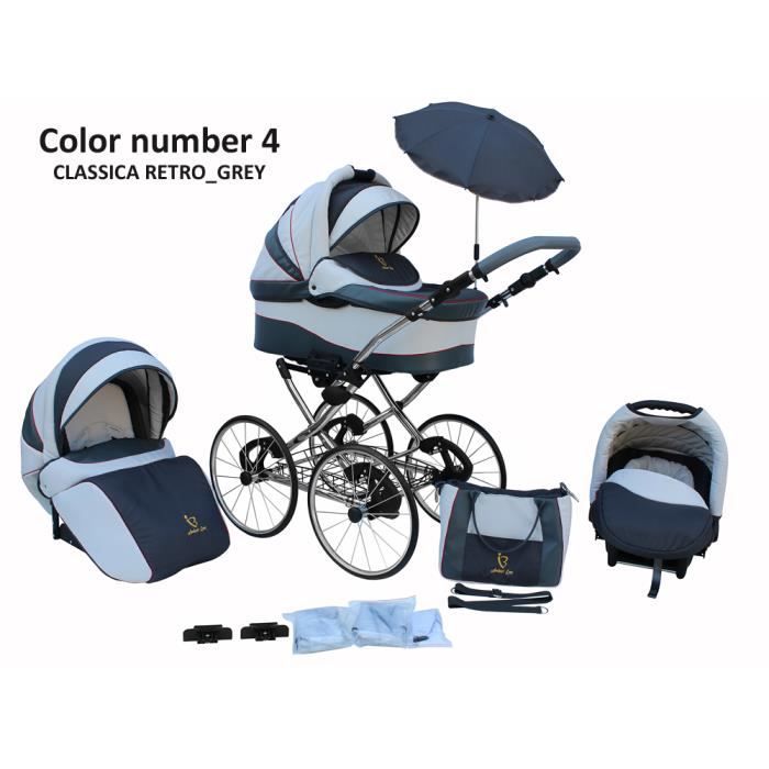 landau bébé vintage