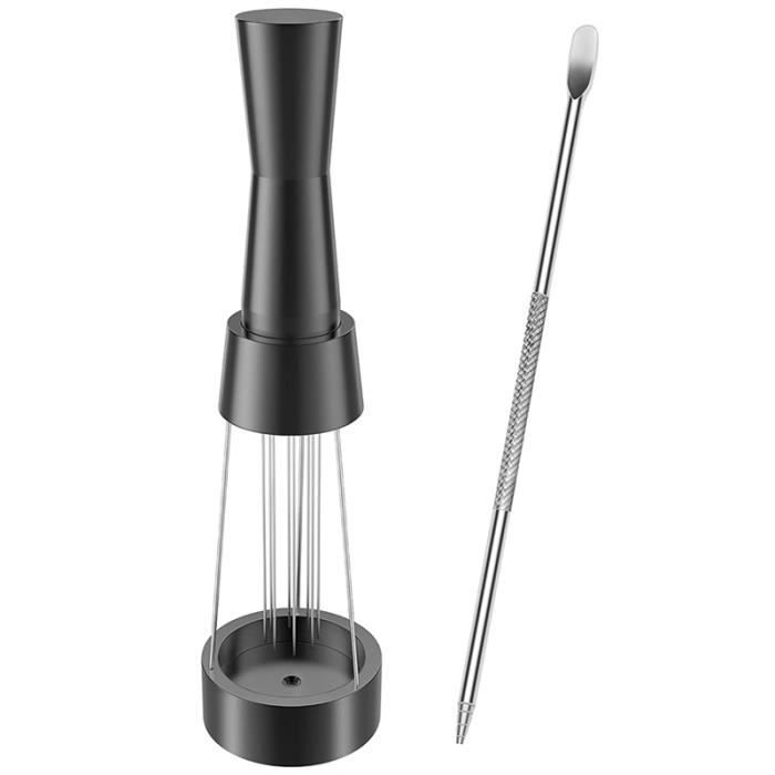 WDT Tool Outil De Distribution Pour Expresso Avec 6 Aiguilles Fines 0,4 - 10