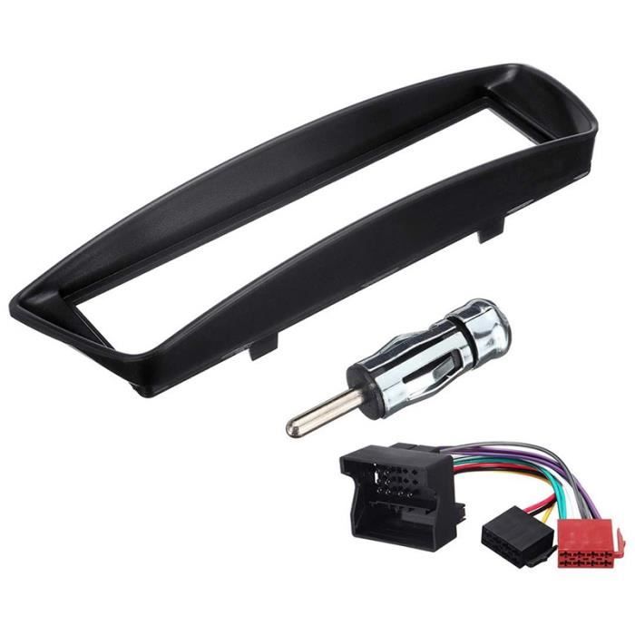 Kit Installation Autoradio 1-DIN CARAV Pour BMW Z4 (E85) 2003-2009 Avec Adaptateur ISO Et Antenne