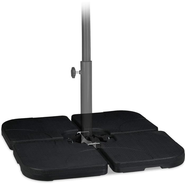 Colonne D'Eau Relaxdays Avec Piquet - Robinet Extérieur Jardin INOX - Support Tuyau Intégré - 66x29x15 Cm