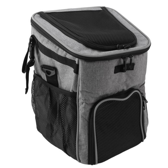 Panier de Vélo Support pour Chien Pliable Amovible, avec Panier de