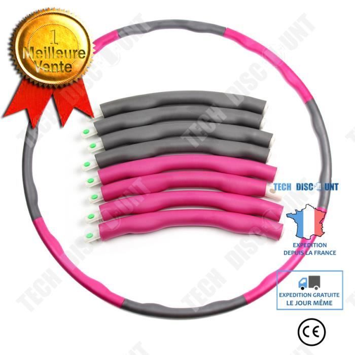 Cerceau Enfant, 18 Sections Plastique Amovible Hula Hoop