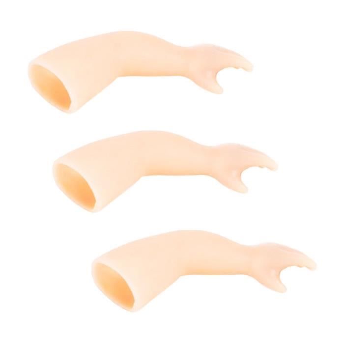 Lot de 5 faux doigts pour tours de magie, faux pouce, accessoires de spectacle de scène et accessoires magiques