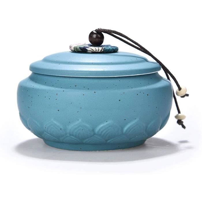 Cendrier Extérieur En Céramique Avec Couvercle - Anti-Odeur Et Coupe-Vent - Pour Terrasse, Jardin, Bureau