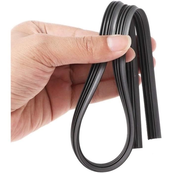 4 Recharges De Balais D'Essuie-Glace Universelles - Caoutchouc Naturel 80 Cm - Pour Voiture, Bus, Camion - Sans Cadre