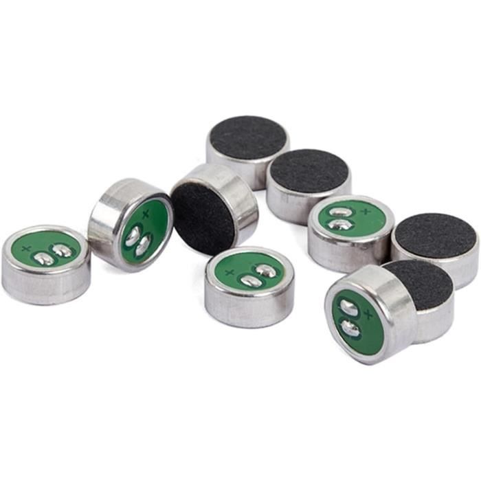 10pcs 4*1.5mm Electret Condenser Microphone MIC Capsule 2 Leads - Foto 9