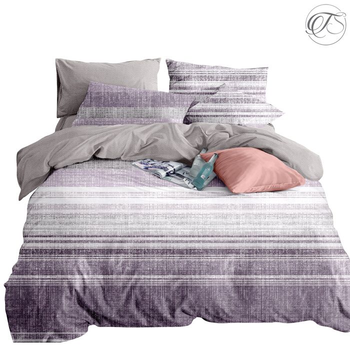 Housse de Couette en Microfibre Ultra Douce avec 2 Taie d'oreiller