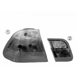 VERRE EXTERIEUR FEU ARRIERE COTE CONDUCTEUR jusqua 02 SEDAN BLANC BMW SERIE 3 (E46) DE 1998 A 2005 (Sauf modele Pack M)