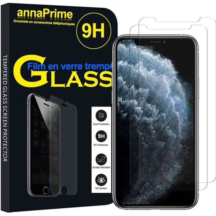 LOT De Films Protecteurs En Verre Trempé Pour IPhone (8,7,6, SE, X, XR, 11...) - Dureté 9H, Anti-rayures