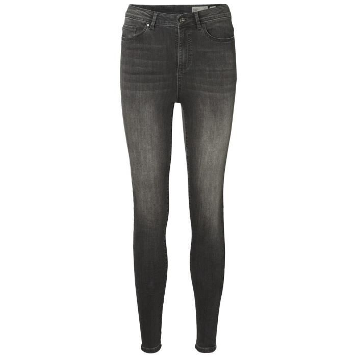 Jeans skinny femme Vero Moda vmsophia 203 dark grey denim XXSx30 Cdiscount Pret a Porter