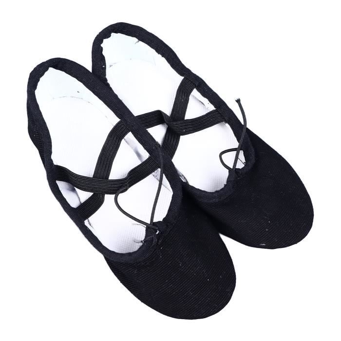 Chaussures de Danse pour Enfants VGEBY Toile Souple Yoga