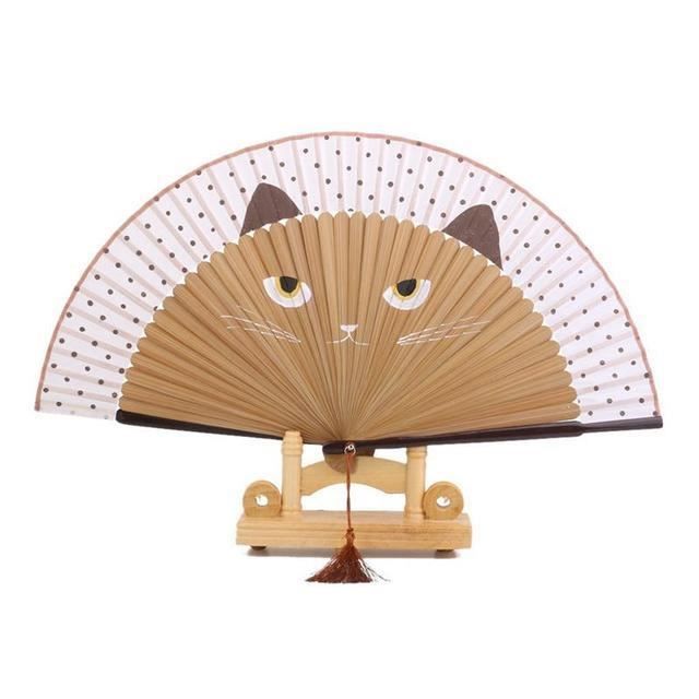 Éventail Laqué Pour Femmes,Éventail à Main Coloré