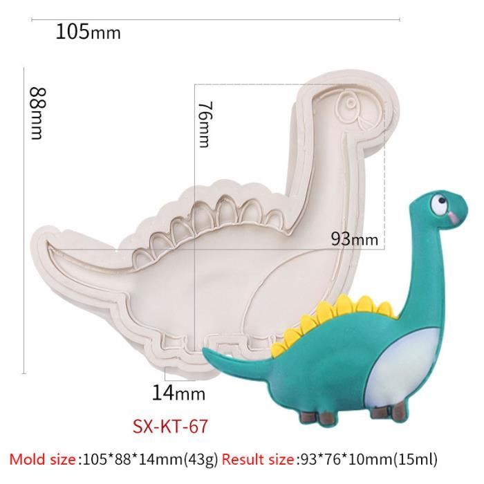 3 Pièces Bébé Moules À Fondant En Silicone, Moule 3D Pour Vêtements De