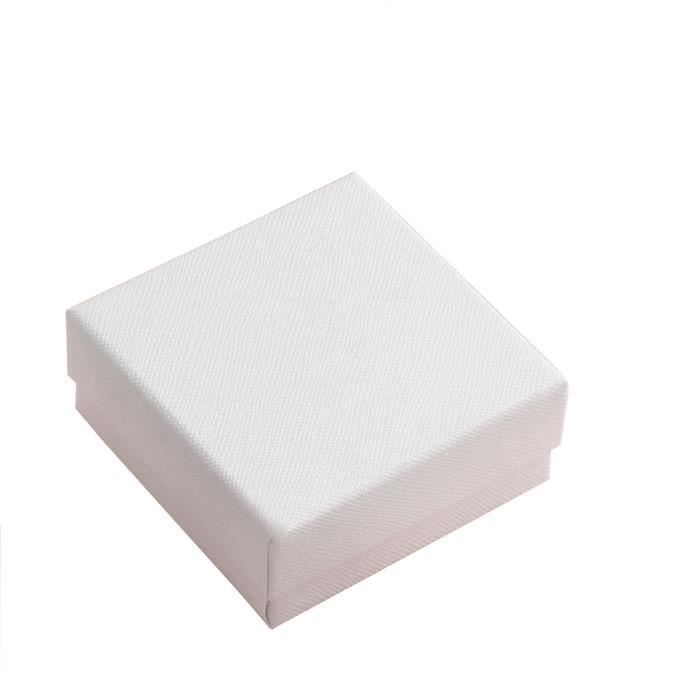 24Pcs Paper Bijoux Cadeaux Boîtes Bagues En Carton Avec Rubans Boîtiers