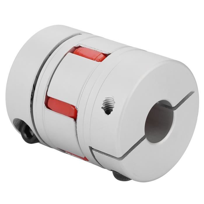 Accouplement élastique étoile D40 L66 - Pour Arbres 14x15mm, Compensation Désalignement