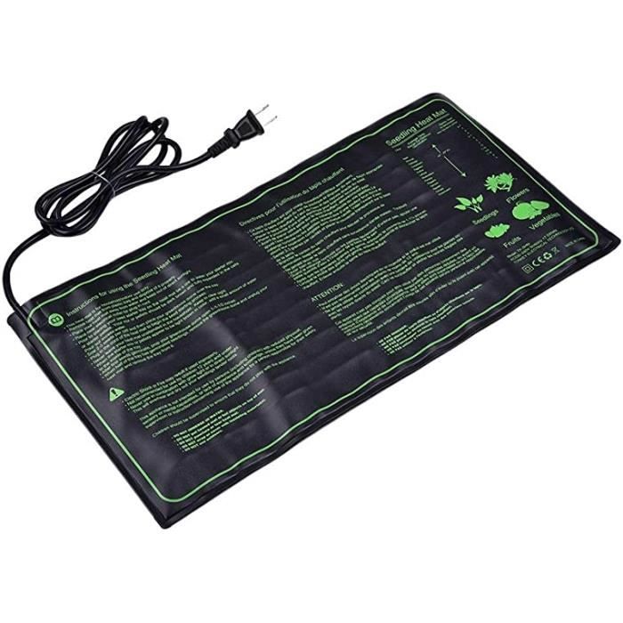 Tapis Chauffant Imperméable Pour Semis, Plantes, Serre, Chaleur Douce