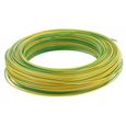 Câble d’installation H07V-U 25 m 1.5mm² jaune et vert avec isolant en PVC - FILS & CÂBLES - 60101018C-1