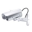 2 caméras de surveillance factices avec détecteur PIR et signal LED-1