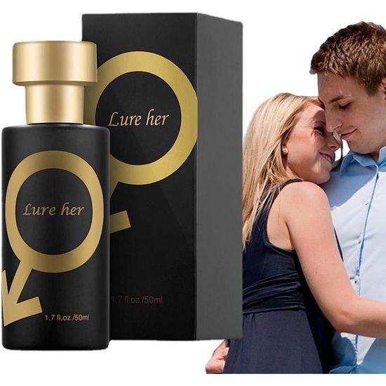 Lure Her Parfum pour Homme,Homme Parfum Aux Phéromones Golden Lure