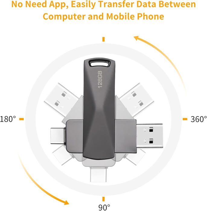 Clé USB 128 Go OTG Pour Téléphone Et Tablette Android - Jamais Utilisée