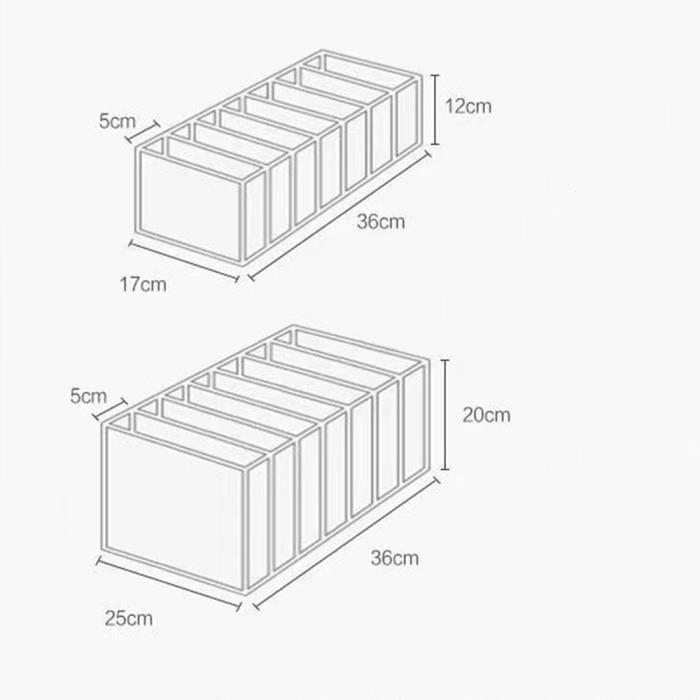 Trieur Empilable 16 Tiroirs - 17x27x12 Cm, Plastique, Pour Vis, Couture, Atelier, Rangement