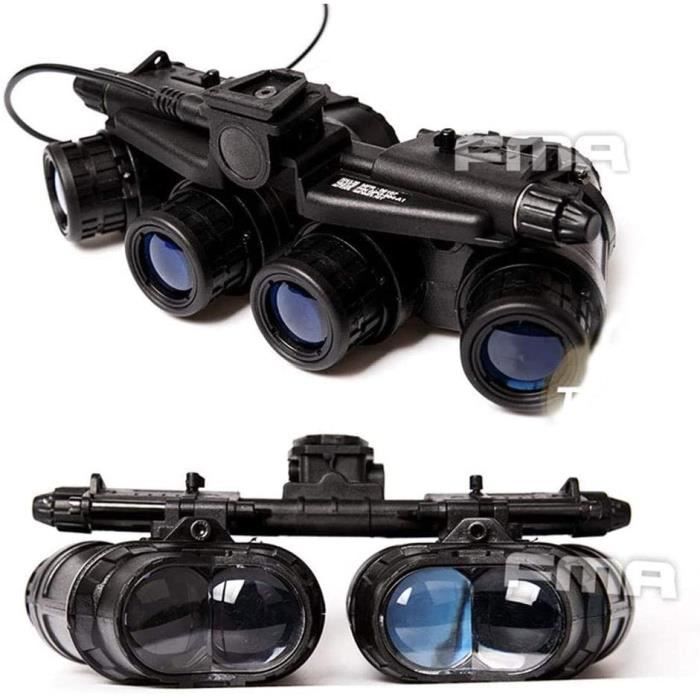 Lunettes tactiques de chasse avec vision nocturne GPNVG 18 et support en  plastique L4G24 NVG pour airsoft (Noir) : : Sports et Loisirs