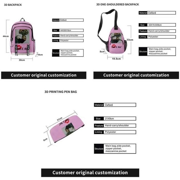 Cartable ariana grande outlet