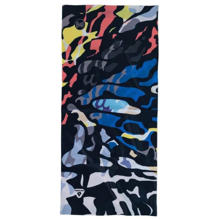 Buff ThermoNet Uni – Tour De Cou Réfléchissant Noir/orange, Unisexe, Taille Unique