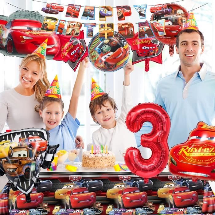 Decoration Anniversaire Cars | déco anniversaire Cars - FOXJX