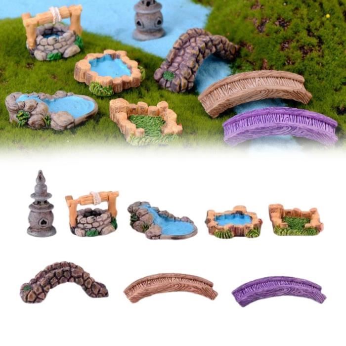 30 Pièces Décorations Miniatures Micro Paysage de Plage - Mini Décorations de Plage 30 Pièces Décorations Miniatures Micro Paysage de Plage - Mini Décorations de Plage