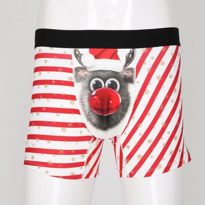 YONGHS Homme Boxer No l Sexy Cale on Imprim No l Boxeur Trunks