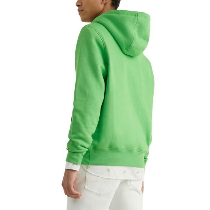 Sweat tommy hilfiger vert deals