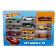 Hot Wheels - Coffret de 10 voitures - Véhicules Miniatures - Mixte - Dès 3 ans-2