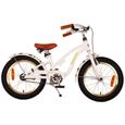 Vélo pour enfants Volare Miracle Cruiser - Filles - 16 pouces - Blanc - Collection Prime-2