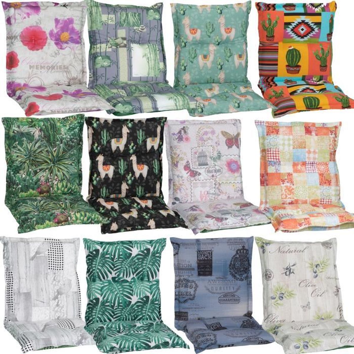 coussin chaise jardin