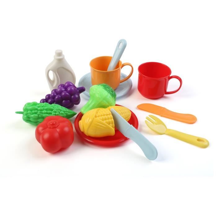 Évier De Cuisine Pour Enfant Avec Eau Courante – Système De Recyclage – 3 Ans+ – Rose – Avec Accessoires