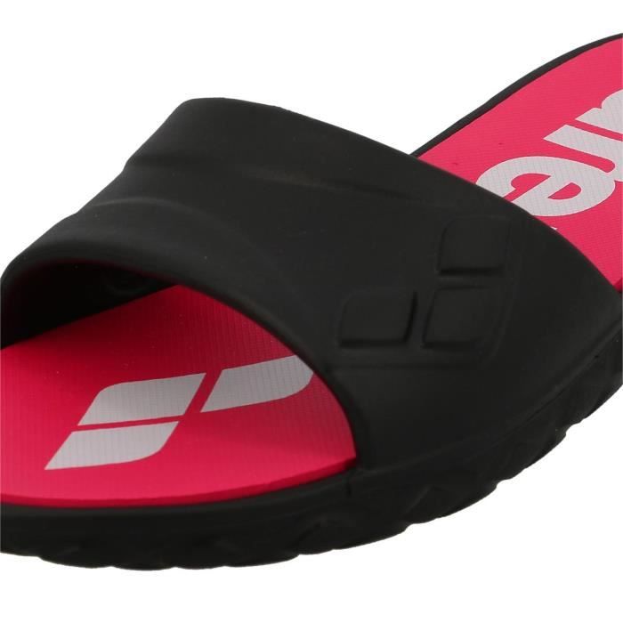 Claquettes mules Watergrip noires et roses pour homme Arena