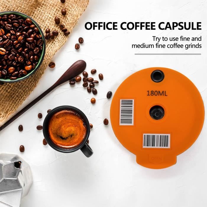 UTMACH 9 Dosettes Café Réutilisables Dolce Gusto + Accessoires - Capsules Rechargeables